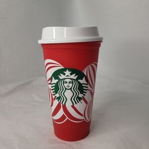 Starbucks Festive Red Reusable Cup